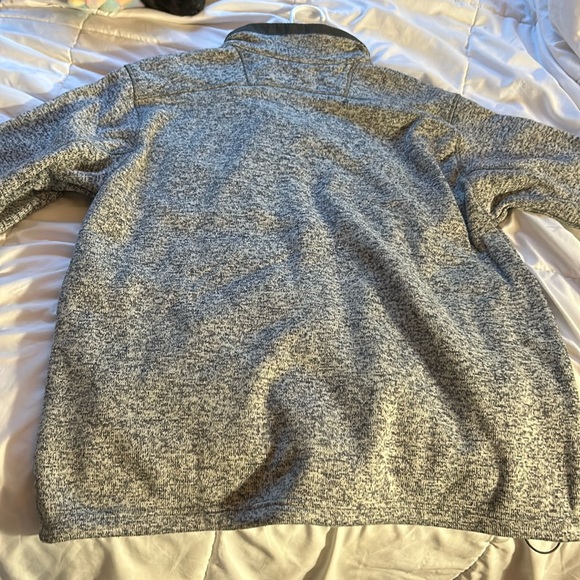 Columbia Men’s Grey Quarter Zip Sweater Size XL - Picture 6 of 6